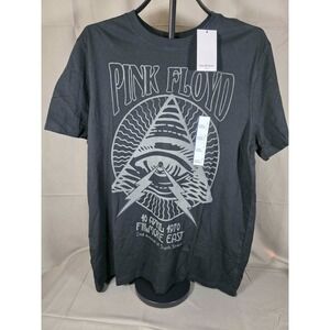 New Retro PINK FLOYD T-Shirt Large 1970 Fillmore East Live Tour Vintage-Style L